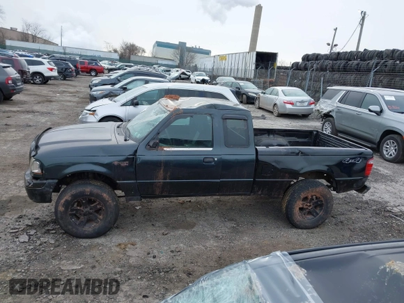 2005 Ford Ranger XL with VIN 1FTYR15E85PA55832, listed as a IAAI auction lot 41617377 with 149,625 mi miles. Bid and sale history available at carsss.com. Image 14.