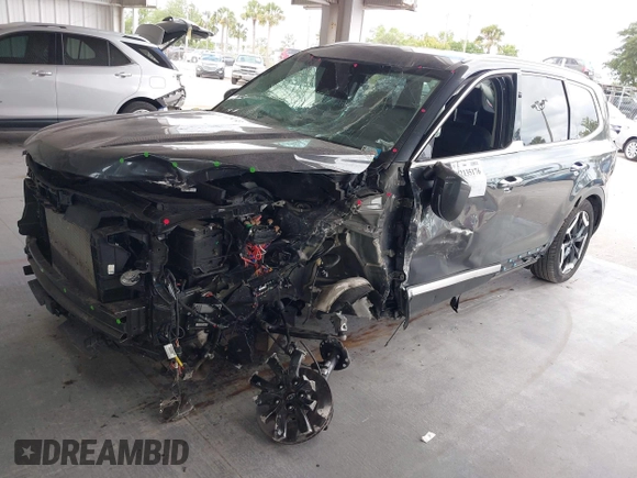 2023 Kia Telluride S with VIN 5XYP6DGC7PG405488, listed as a IAAI auction lot 42135176 with 16,799 mi miles and . Bid and sale history available at DreamBid. Image 17.