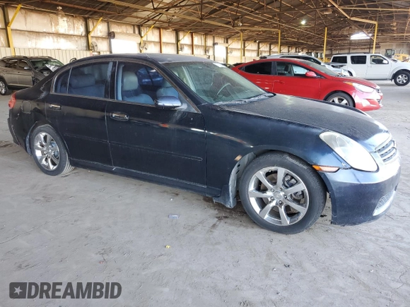 2006 Infiniti G35 with VIN JNKCV51E56M508065, listed as a Copart auction lot 77282444 with 180,041 mi miles and Clean Title. Bid and sale history available at DreamBid. Image 4.
