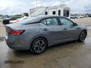 2024 Nissan Sentra SV with VIN 3N1AB8CV7RY354799, listed as a Copart auction lot 55519525 with 21,175 mi miles and Clean Title. Bid and sale history available at DreamBid. Image 3.