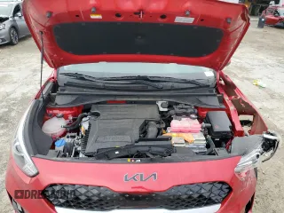 2022 Kia Niro LXS SE with VIN KNDCB3LC2N5525358, listed as a Copart auction lot 79287124 with 26,434 mi miles and Salvage Title. Bid and sale history available at carsss.com. Image 12.