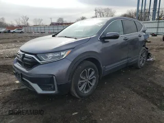 2020 Honda CR-V EX with VIN 5J6RW2H54LL025031, listed as a Copart auction lot 50033915 with 39,036 mi miles and Salvage Title. Bid and sale history available at carsss.com. Image 1.