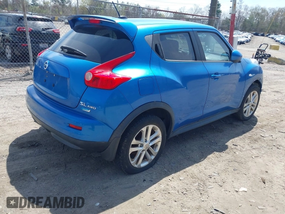 2012 Nissan Juke SL with VIN JN8AF5MV7CT120665, listed as a IAAI auction lot 42112288 with 179,492 mi miles. Bid and sale history available at carsss.com. Image 4.