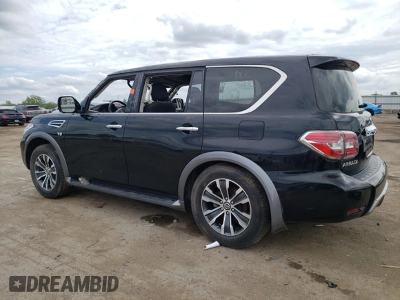 2019 Nissan Armada SV with VIN JN8AY2NC8K9580189, listed as a Copart auction lot 69314404 with Not Provided miles and Clean Title. Bid and sale history available at carsss.com. Image 2.