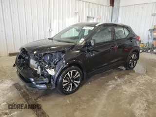 2019 Nissan Kicks S with VIN 3N1CP5CU0KL521278, listed as a Copart auction lot 51672375 with 81,272 mi miles and Non Repairable. Bid and sale history available at carsss.com. Image 1.