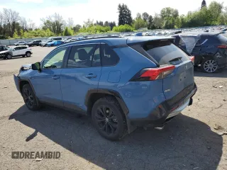 2024 Toyota RAV4 Hybrid SE with VIN JTM16RFV6RD147620, listed as a Copart auction lot 54415215 with 5,705 mi miles and Salvage title. Bid and sale history available at DreamBid. Image 2.