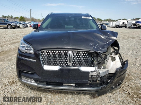 2020 Lincoln Aviator Reserve z VIN 5LM5J7XC8LGL26385, wystawiony jako Copart lot #45191005 z przebiegiem 62 050 mil mil oraz Szkoda całkowita • Salvage title. Historia ofert i sprzedaży dostępna na DreamBid. Obrazek 5.