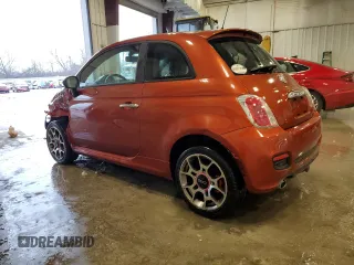 2012 FIAT 500 Sport with VIN 3C3CFFBR8CT287545, listed as a Copart auction lot 46519815 with 253,580 mi miles and Non repairable. Bid and sale history available at DreamBid. Image 1.
