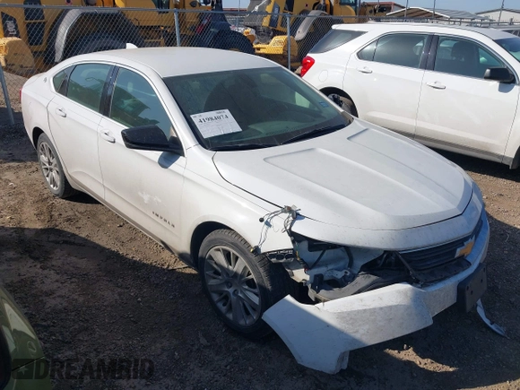 2015 Chevrolet Impala LS with VIN 2G11Z5SL9F9216886, listed as a IAAI auction lot 41984074 with 126,604 mi miles and . Bid and sale history available at DreamBid. Image 1.