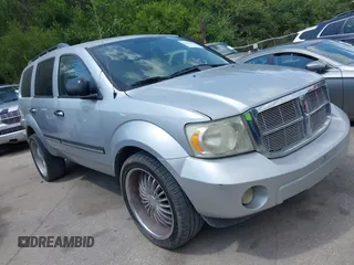 2007 Dodge Durango SLT z VIN 1D8HD48PX7F502443, wystawiony jako IAAI lot #42857879 z przebiegiem 183 539 mil mil oraz . Historia ofert i sprzedaży dostępna na DreamBid. Obrazek 1.