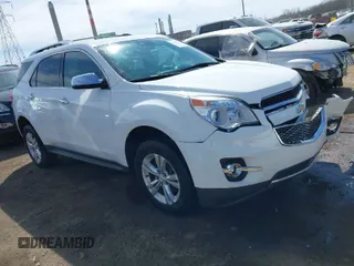 2013 Chevrolet Equinox LTZ with VIN 1GNALFEK3DZ115743, listed as a IAAI auction lot 41834237 with 85,934 mi miles. Bid and sale history available at carsss.com. Image 1.