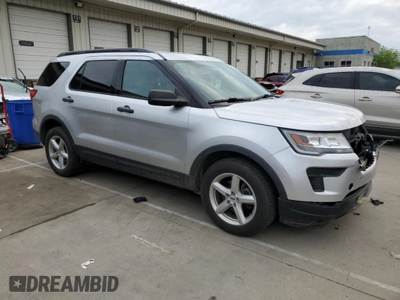 2018 Ford Explorer with VIN 1FM5K8B83JGB76224, listed as a Copart auction lot 55085475 with 101,284 mi miles and Salvage title. Bid and sale history available at DreamBid. Image 4.