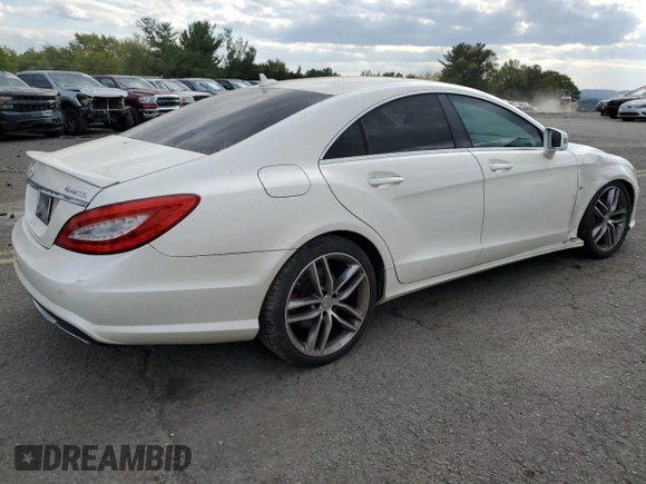 2012 Mercedes-Benz CLS-Class CLS 550 with VIN WDDLJ9BB2CA035124, listed as a Copart auction lot 74322284 with 80,823 mi miles and Salvage Title. Bid and sale history available at carsss.com. Image 3.