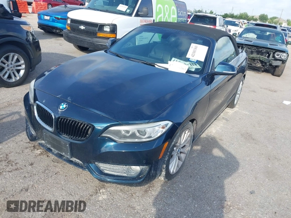 2015 BMW 2 Series 228i with VIN WBA1K5C58FV473737, listed as a IAAI auction lot 42383363 with Not provided miles and . Bid and sale history available at DreamBid. Image 17.
