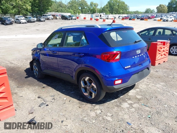 2024 Hyundai Venue Limited with VIN KMHRC8A39RU324295, listed as a IAAI auction lot 42290771 with 7,279 mi miles and . Bid and sale history available at DreamBid. Image 3.