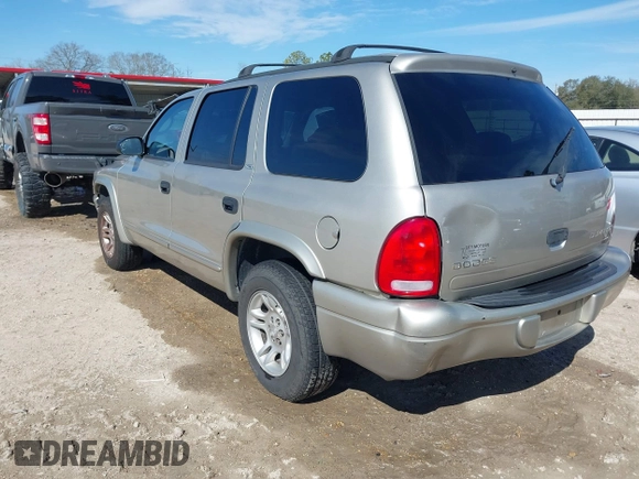 2002 Dodge Durango z VIN 1B4HR48N82F121324, wystawiony jako IAAI lot #41629111 z przebiegiem 83 087 mil mil oraz . Historia ofert i sprzedaży dostępna na DreamBid. Obrazek 3.