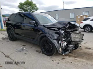 2022 Kia Telluride SX with VIN 5XYP5DHCXNG324600, listed as a Copart auction lot 63943025 with 37,174 mi miles and Salvage title. Bid and sale history available at DreamBid. Image 4.