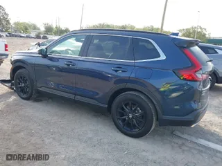 2025 Honda CR-V Hybrid Sport-L with VIN 7FARS6H8XSE071536, listed as a IAAI auction lot 41866091 with 87 mi miles. Bid and sale history available at carsss.com. Image 3.