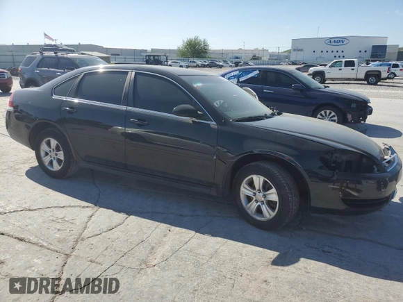 2013 Chevrolet Impala LS with VIN 2G1WF5E33D1170428, listed as a Copart auction lot 53279735 with 129,637 mi miles and Clean Title. Bid and sale history available at DreamBid. Image 4.