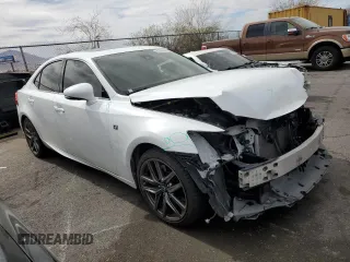 2017 Lexus IS 350 with VIN JTHBE1D27H5030024, listed as a Copart auction lot 49303625 with 81,207 mi miles and Salvage Title. Bid and sale history available at DreamBid. Image 4.