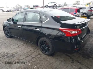2018 Nissan Sentra S with VIN 3N1AB7AP2JY249669, listed as a IAAI auction lot 41896490 with 136,258 mi miles. Bid and sale history available at carsss.com. Image 3.