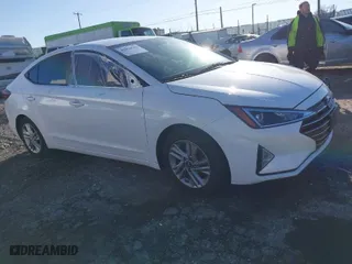 2019 Hyundai Elantra SEL with VIN 5NPD84LF4KH460401, listed as a IAAI auction lot 41826548 with 179,951 mi miles. Bid and sale history available at carsss.com. Image 1.