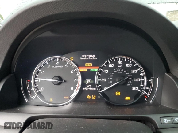 2018 Acura RLX Technology z VIN JH4KC1F55JC001281, wystawiony jako Copart lot #54120364 z przebiegiem 73 194 mil mil oraz Szkody całkowita. Historia ofert i sprzedaży dostępna na DreamBid. Obrazek 9.
