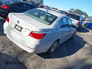 2010 BMW 5 Series 528i with VIN WBANU5C54AC365440, listed as a IAAI auction lot 41826653 with 180,765 mi miles and . Bid and sale history available at carsss.com. Image 4.