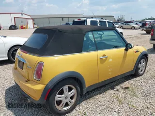 2007 MINI Convertible with VIN WMWRF33517TG17382, listed as a IAAI auction lot 42573543 with 125,191 mi miles and . Bid and sale history available at DreamBid. Image 4.
