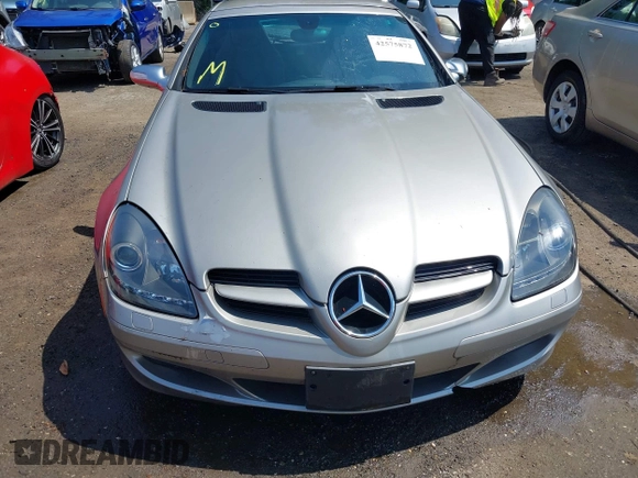 2005 Mercedes-Benz SLK 230/320 with VIN WDBWK56F45F030313, listed as a IAAI auction lot 42575872 with 183,685 mi miles and . Bid and sale history available at DreamBid. Image 12.