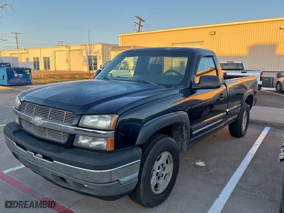 2005 Chevrolet Silverado 1500 Z71 with VIN 1GCEK14T45Z276288, listed as a Copart auction lot 47141555 with 114,546 mi miles and Clean Title. Bid and sale history available at carsss.com. Image 2.