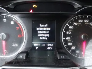 2013 Audi A4 Premium Plus with VIN WAUFFAFL1DN030548, listed as a IAAI auction lot 41523842 with 60,011 mi miles. Bid and sale history available at carsss.com. Image 7.