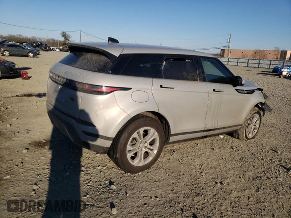 2020 Land Rover Range Rover Evoque S with VIN SALZJ2FX4LH061709, listed as a Copart auction lot 47773175 with 38,703 mi miles and Salvage Title. Bid and sale history available at DreamBid. Image 3.