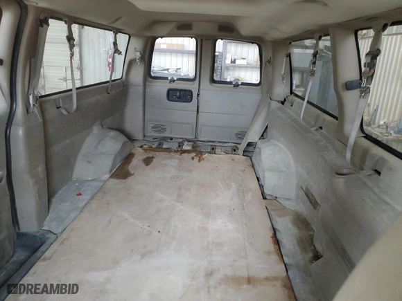 2013 Chevrolet Express Passenger 1LS with VIN 1GAZGZFA8D1103070, listed as a Copart auction lot 47170245 with 0 mi miles and Salvage Title. Bid and sale history available at carsss.com. Image 10.