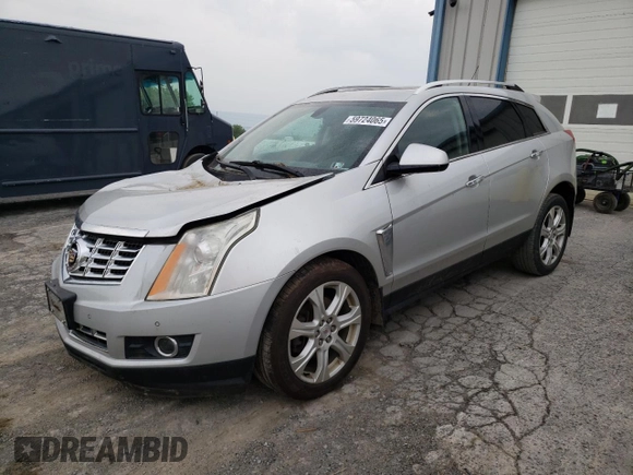 2015 Cadillac SRX Performance Collection with VIN 3GYFNFE36FS549358, listed as a Copart auction lot 59724065 with 132,045 mi miles and Salvage title. Bid and sale history available at DreamBid. Image 1.