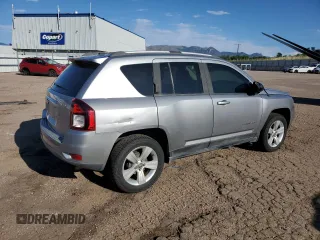 2016 Jeep Compass Sport z VIN 1C4NJCBA6GD553393, wystawiony jako Copart lot #64136605 z przebiegiem 93 909 mil mil oraz Czysty tytuł • Clean title. Historia ofert i sprzedaży dostępna na DreamBid. Obrazek 3.