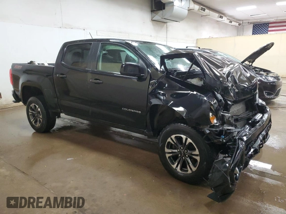 2021 Chevrolet Colorado 4WD Z71 with VIN 1GCGTDEN8M1158037, listed as a Copart auction lot 53803135 with 51,079 mi miles and Non repairable. Bid and sale history available at DreamBid. Image 4.