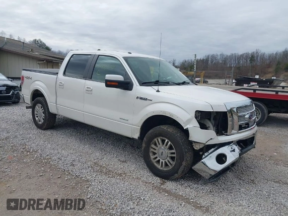 2011 Ford F-150 XLT with VIN 1FTFW1ETXBFD37812, listed as a IAAI auction lot 41748570 with 231,533 mi miles. Bid and sale history available at carsss.com. Image 1.