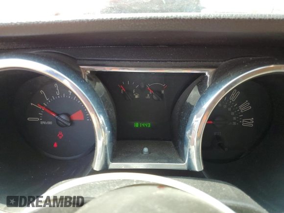2008 Ford Mustang Deluxe with VIN 1ZVHT80N485138561, listed as a Copart auction lot 58094495 with 181,443 mi miles and Clean title. Bid and sale history available at DreamBid. Image 9.