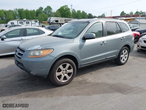 2009 Hyundai Santa Fe SE with VIN 5NMSH13E09H311908, listed as a IAAI auction lot 42098472 with 262,187 mi miles. Bid and sale history available at carsss.com. Image 2.