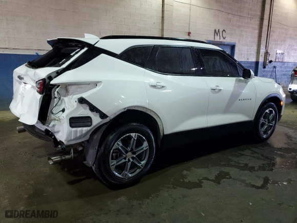 2023 Chevrolet Blazer LT with VIN 3GNKBCR4XPS183931, listed as a Copart auction lot 47946135 with 22,049 mi miles and Non Repairable. Bid and sale history available at carsss.com. Image 3.