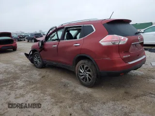 2015 Nissan Rogue SL with VIN 5N1AT2MV8FC791619, listed as a Copart auction lot 87383054 with Not Provided miles and Salvage Title. Bid and sale history available at carsss.com. Image 2.