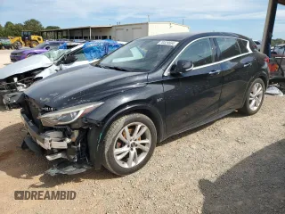2017 Infiniti QX30 Sport with VIN SJKCH5CP1HA035421, listed as a Copart auction lot 70329554 with 92,692 mi miles and Salvage Title. Bid and sale history available at carsss.com. Image 1.