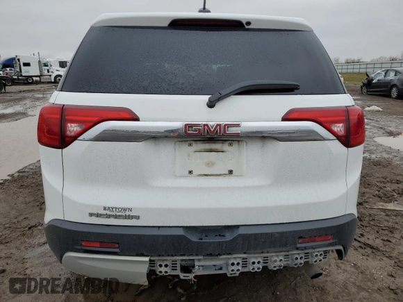 2018 GMC Acadia SLE with VIN 1GKKNKLA0JZ219651, listed as a Copart auction lot 46033945 with 140,504 mi miles and Salvage Title. Bid and sale history available at carsss.com. Image 6.
