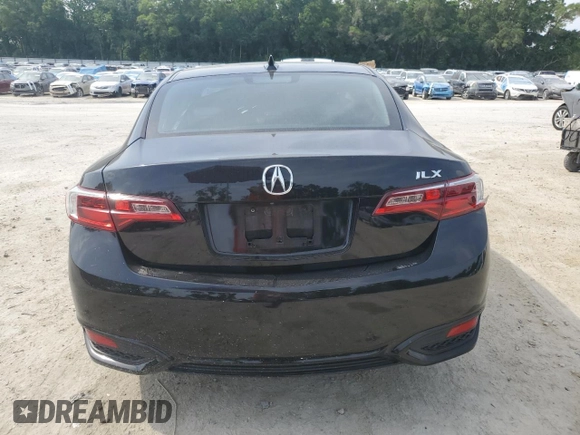 2017 Acura ILX w/Premium Pkg with VIN 19UDE2F72HA015061, listed as a Copart auction lot 54100995 with 74,971 mi miles and Salvage Title. Bid and sale history available at carsss.com. Image 6.