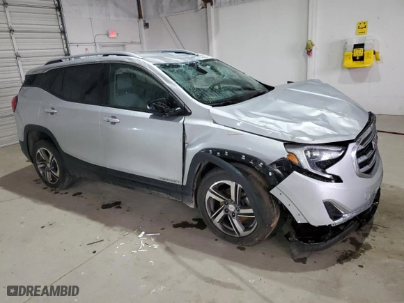 2018 GMC Terrain SLT with VIN 3GKALVEV2JL300421, listed as a Copart auction lot 85435934 with 133,731 mi miles and Salvage Title. Bid and sale history available at carsss.com. Image 4.