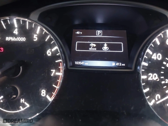 2018 Nissan Altima 2.5 SV with VIN 1N4AL3AP9JC117719, listed as a IAAI auction lot 41720521 with 103,541 mi miles. Bid and sale history available at carsss.com. Image 16.