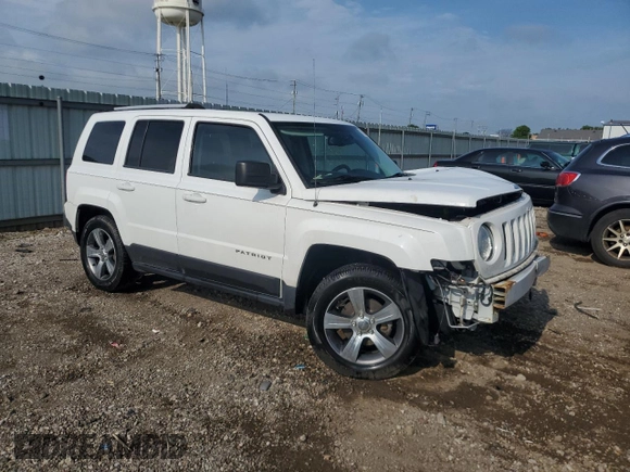 2017 Jeep Patriot High Altitude with VIN 1C4NJPFA7HD151210, listed as a Copart auction lot 61263015 with 128,276 mi miles and Salvage title. Bid and sale history available at DreamBid. Image 4.