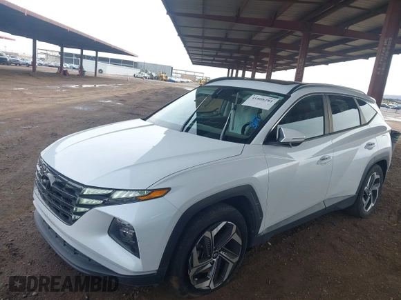 2022 Hyundai Tucson SEL with VIN 5NMJC3AE6NH060475, listed as a IAAI auction lot 41808281 with 94,694 mi miles and . Bid and sale history available at DreamBid. Image 15.