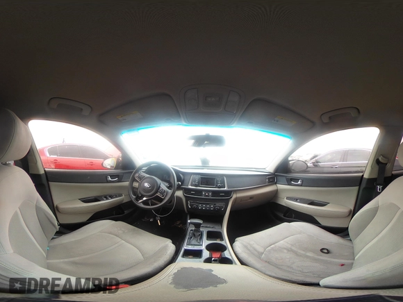 2016 Kia Optima LX z VIN KNAGT4L30G5070000, wystawiony jako IAAI lot #42169747 z przebiegiem 267 498 mil mil oraz . Historia ofert i sprzedaży dostępna na DreamBid. Obrazek 19.